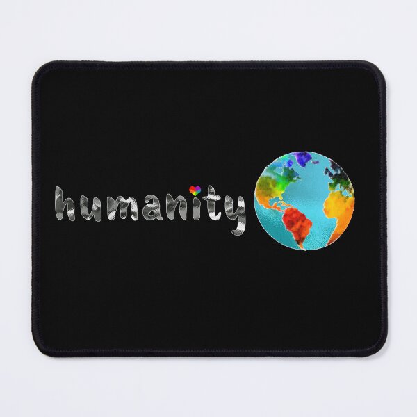 Item preview, HUMANITY - LGBTQIA Acceptance & Ally - RAINBOW Globe designed and sold by Qweird Artistry.