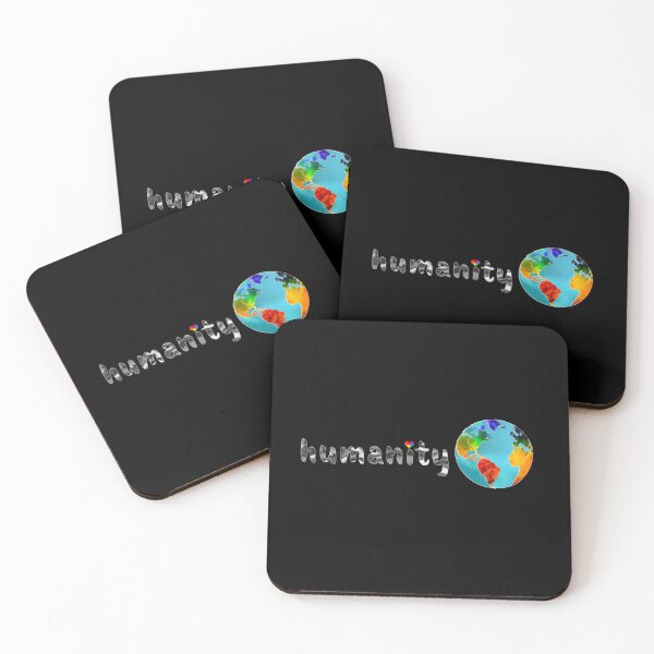 Item preview, HUMANITY - LGBTQIA Acceptance & Ally - RAINBOW Globe designed and sold by Qweird Artistry.