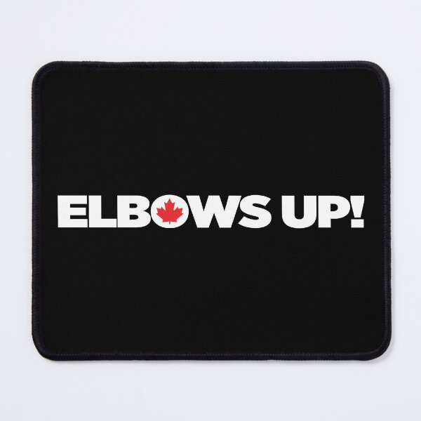 Item preview, Elbows UP Bold - Bumper Sticker designed and sold by ElsBellsDesign.