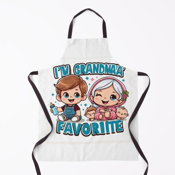 Aperçu de l'œuvre T-shirt « Je suis le préféré de grand-mère » pour enfants et tout-petits créée et vendue par jgordon52.