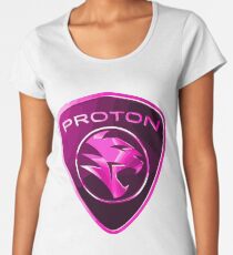 Proton Power - Pink Proton Car Badge Women's Premium T-Shirt