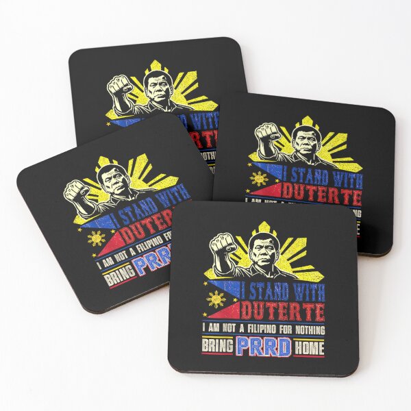 Item preview,  I Stand With Duterte I'm Not Filipino For Nothing Free PRRD designed and sold by Spaceslafr.