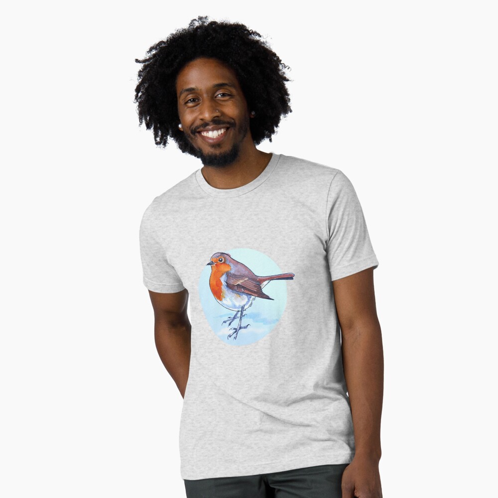 Aperçu de l'œuvre T-shirt chiné créée et vendue par InkySwallows.
