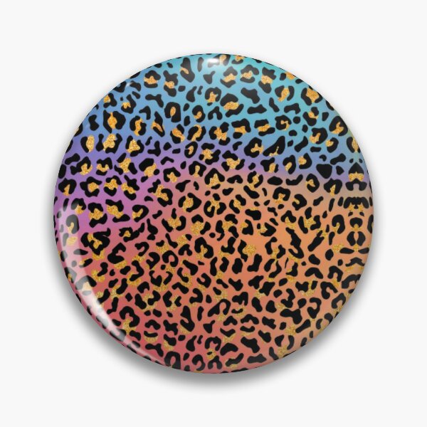 Item preview, Rainbow Leopard Animal Pattern designed and sold by ChainsArt.