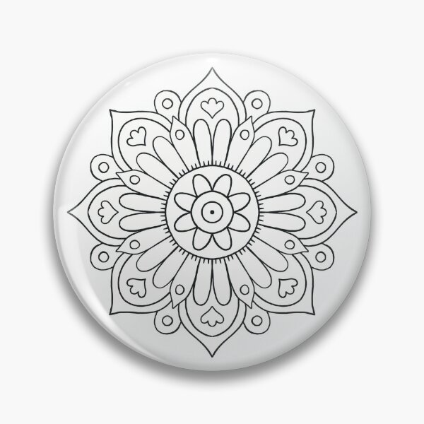 Item preview, Flower Coloring designed and sold by Anna Grunduls.