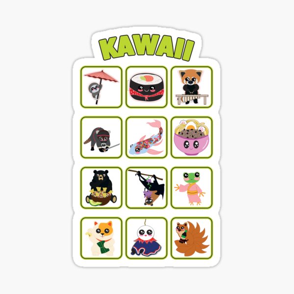 Item preview, Mix of Kawaii cultures designed and sold by LauArt99.
