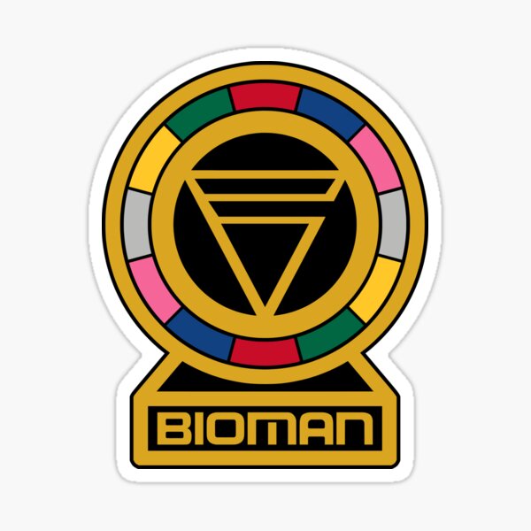 Vista previa del artículo con la obra «Bioman de Chodenshi», diseñado y vendido por Nerdious.