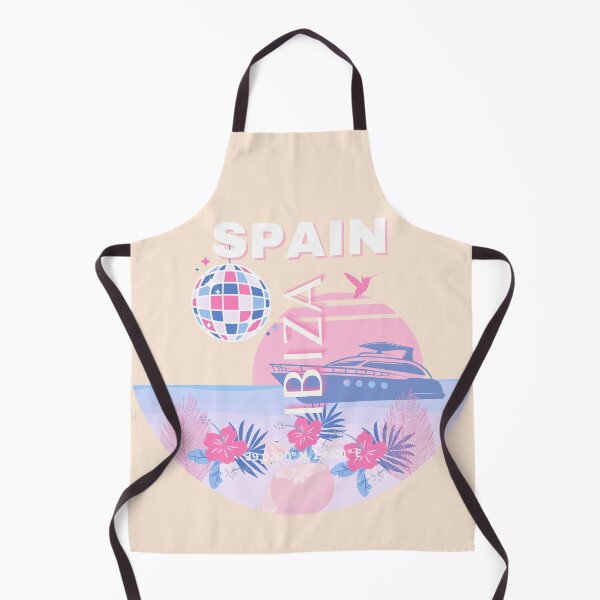Item preview, Ibiza, Spain, Travel Art, Preppy Art, Pink, Pastel designed and sold by Magic Love Art Print.
