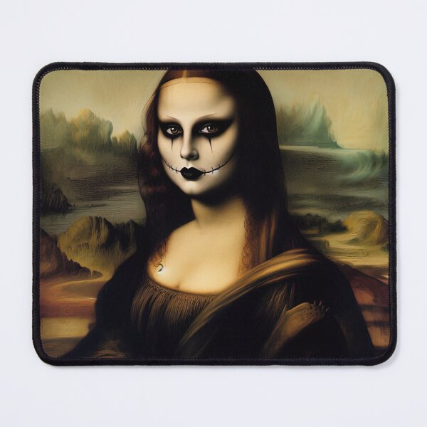 Item preview, Mona Lisa as a Goth Star designed and sold by Retr0Tshirts.