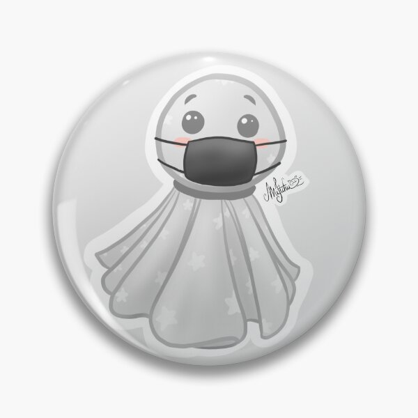 Item preview, Teru teru bozu gray with mask designed and sold by MiItchu.