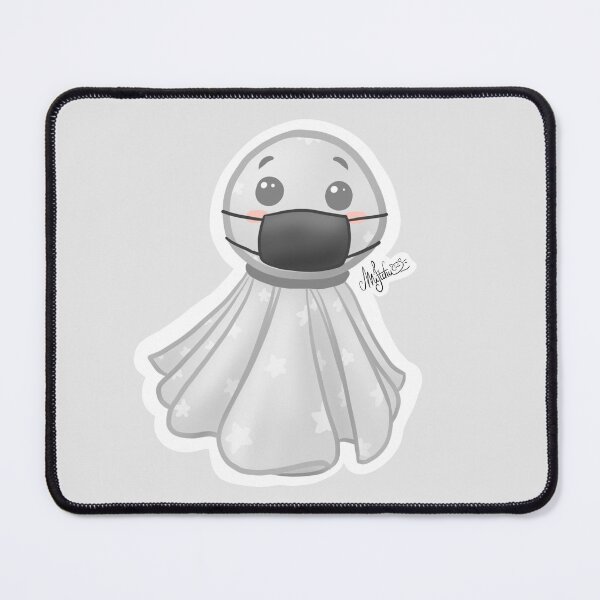 Item preview, Teru teru bozu gray with mask designed and sold by MiItchu.