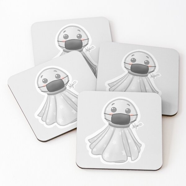 Item preview, Teru teru bozu gray with mask designed and sold by MiItchu.
