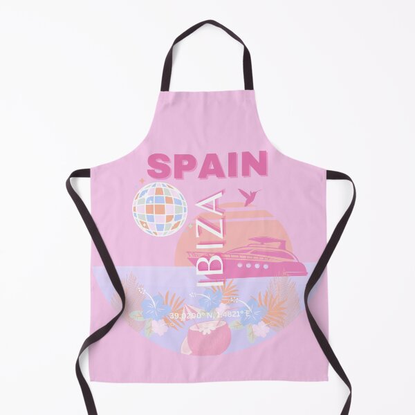 Item preview, Ibiza, Spain, Travel Art, Preppy Art, Pink designed and sold by Magic Love Art Print.