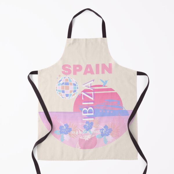 Item preview, Ibiza, Spain, Travel Art, Preppy Art, Pink designed and sold by Magic Love Art Print.