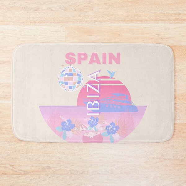 Item preview, Ibiza, Spain, Travel Art, Preppy Art, Pink designed and sold by Magic Love Art Print.