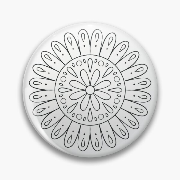 Item preview, Flower Coloring designed and sold by Anna Grunduls.