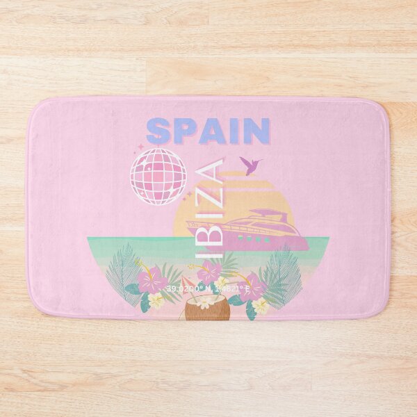 Item preview, Ibiza, Spain, Travel Art, Preppy Art, Pink designed and sold by Magic Love Art Print.