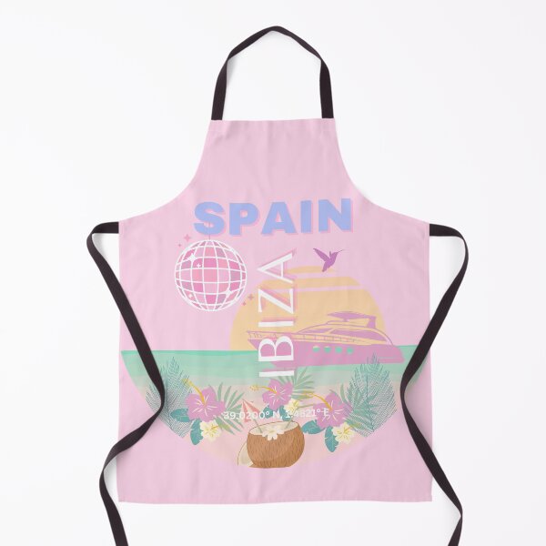 Item preview, Ibiza, Spain, Travel Art, Preppy Art, Pink designed and sold by Magic Love Art Print.