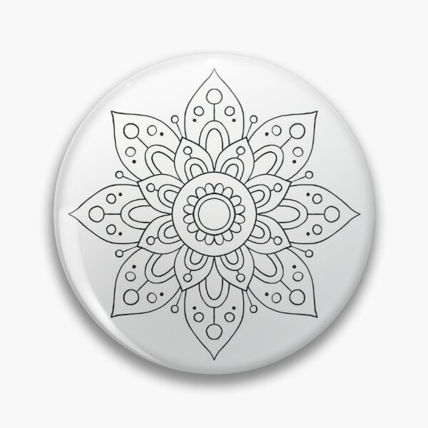 Item preview, Flower Coloring designed and sold by Anna Grunduls.