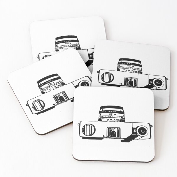 Item preview, Camera Line Drawing #7 designed and sold by Film Camera Nerds.