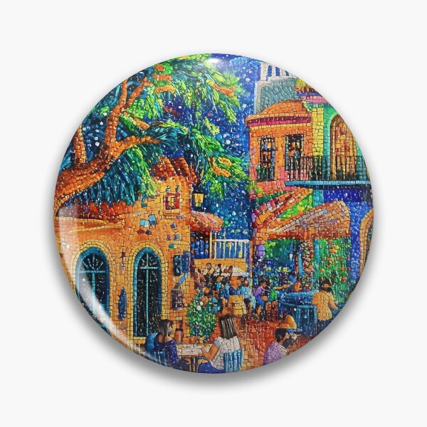 Artikelvorschau, Mosaic Nights: Eine Serenade im French Quarter entworfen und verkauft von stevepmp.
