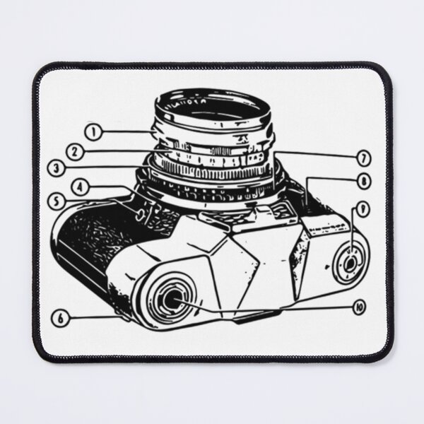 Item preview, Film Camera Diagram #2 designed and sold by Film Camera Nerds.
