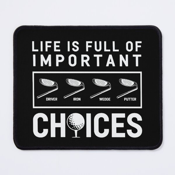 Item preview, Funny Golf Lovers - Life is Full of Important Choices designed and sold by tmerchtrends.