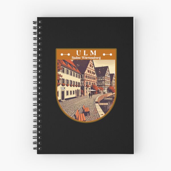 Item preview, Old Town in Ulm in Retro Style designed and sold by MaateoDesign.