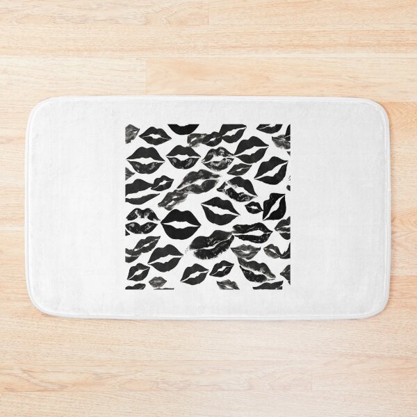 Item preview, Black lips prints designed and sold by Regal-Elegances.