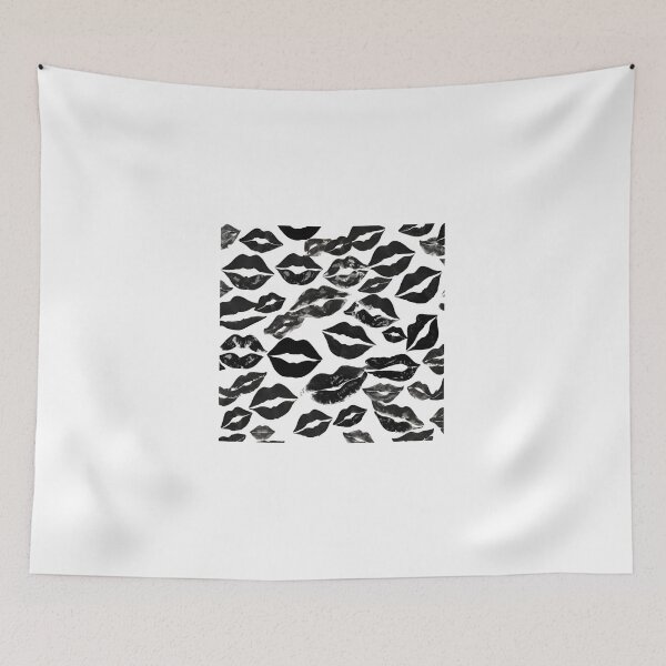 Item preview, Black lips prints designed and sold by Regal-Elegances.