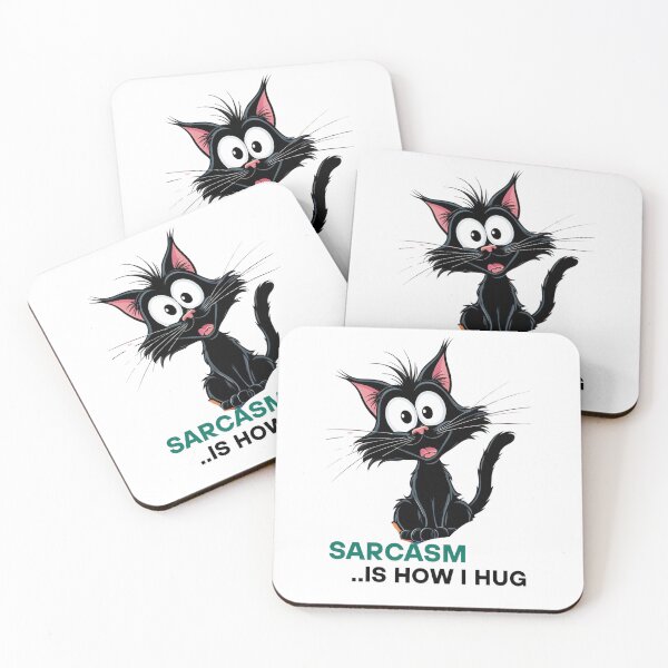 Item preview, Sarcatic cat designed and sold by whatthefoxsays.