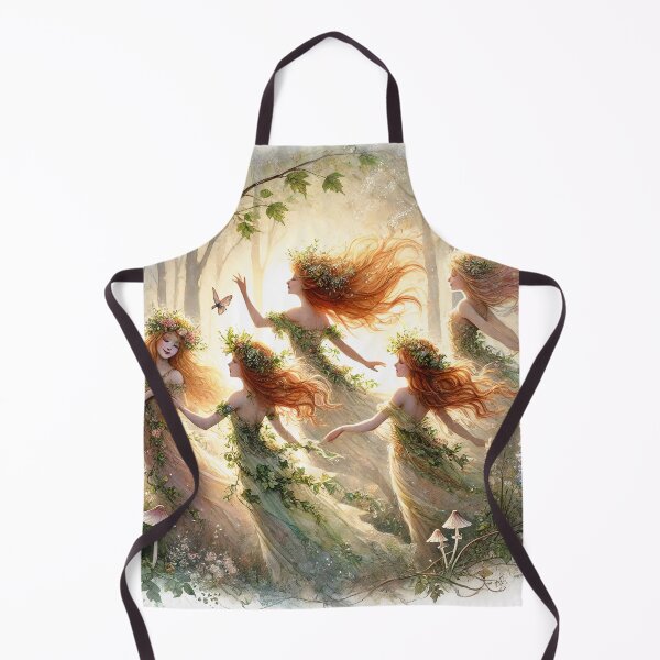 Item preview, Woodland Forest Children - Enchanted Spirits of Nature | Watercolor Art designed and sold by lynnebeclu.