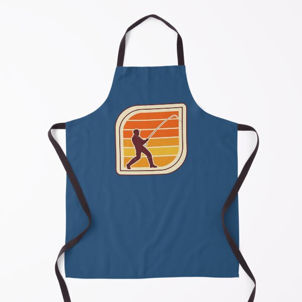 Item preview, 70s Retro Fishing Silhouette | Vintage Fisherman Design designed and sold by digitalscrabble.