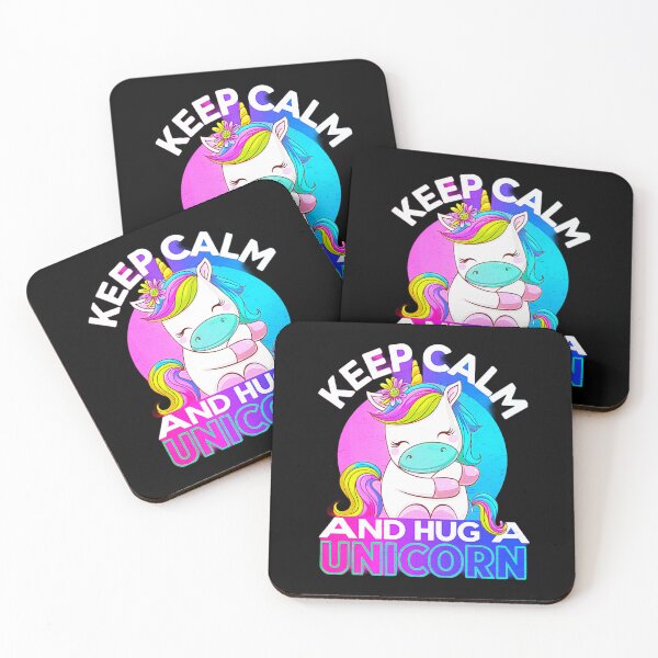 Item preview, Keep Calm And Hug A Unicorn designed and sold by SteezeeStore.