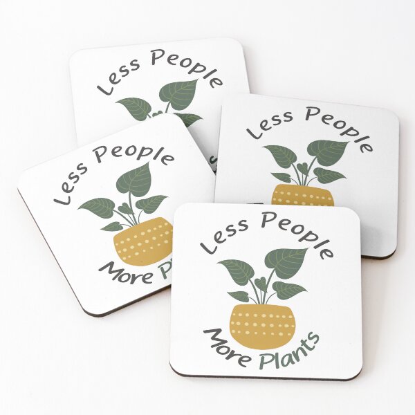Item preview, Less People More Plants designed and sold by the-craft-shop.