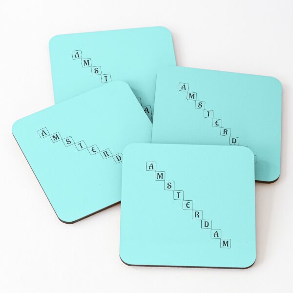Item preview, Amsterdam Typography Design – Modern & Iconic designed and sold by Grin22.