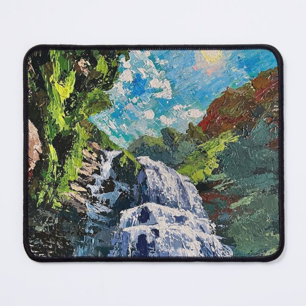 Item preview, Nauyaca Falls, Costa Rica, Acrylic on Canvas Print designed and sold by Ryan Piracha.