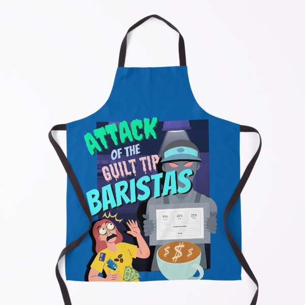 Item preview, Attack of the guit tip baristas designed and sold by tduffy.