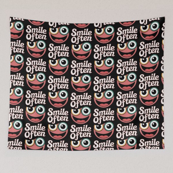 Item preview, Smile Often designed and sold by VaskarPaul.