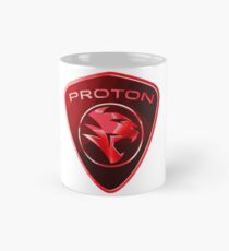 Proton Power - Red Proton Car Badge Mug