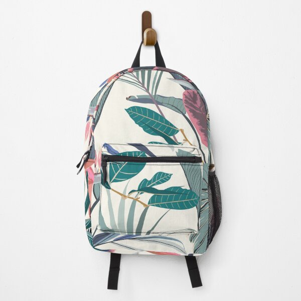 Item preview, Exotic jungle plants illustration pattern with toucan bird and strelitzia flowers. designed and sold by MatyKotiv.