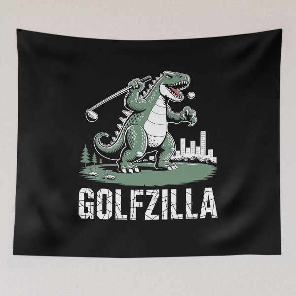 Item preview, Golfzilla - Funny Golf Monster designed and sold by tmerchtrends.