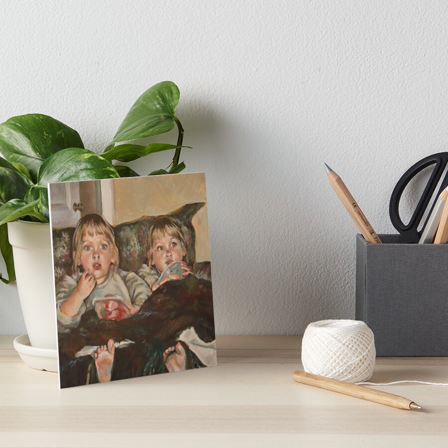 Item preview, Art Board Print designed and sold by catedolphinart.