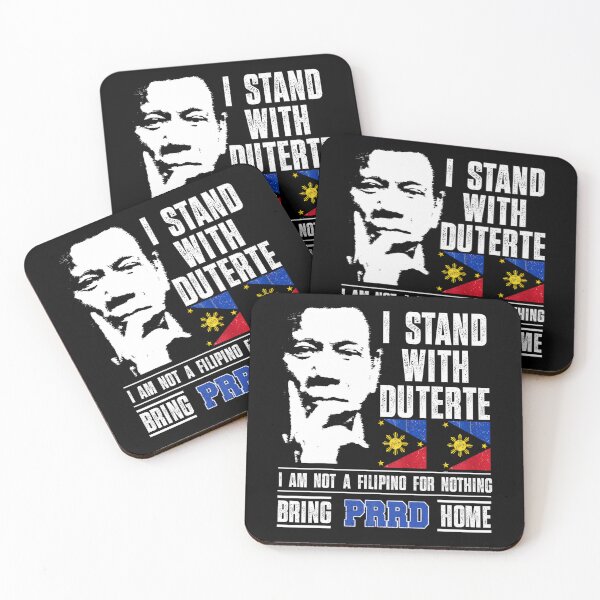 Item preview,  I Stand With Duterte I'm Not Filipino For Nothing Free PRRD  designed and sold by Spaceslafr.