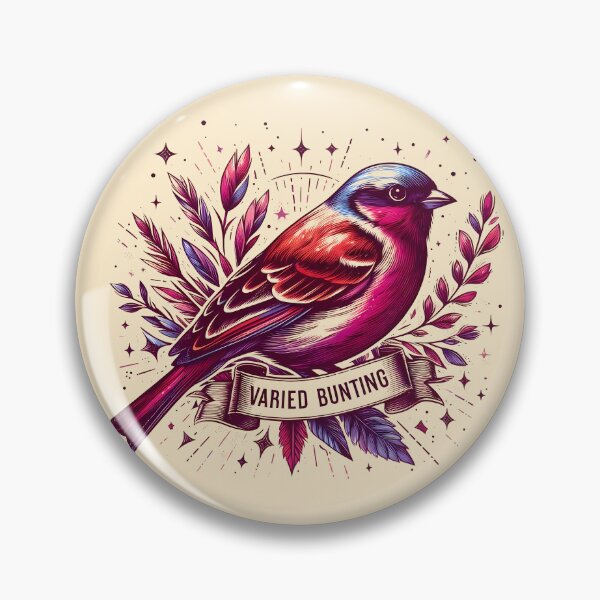 Item preview, Varied Bunting designed and sold by theAVIARY7.