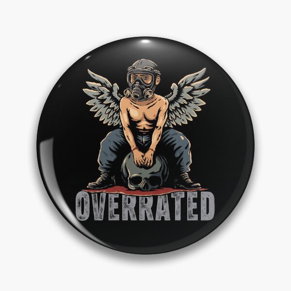 Item preview, Winged Figure with Gas Mask designed and sold by AK-STORE-ART.
