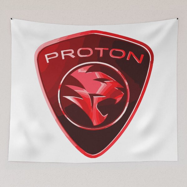 Item preview, Proton Power - Red Proton Car Badge designed and sold by DylanJaimz.