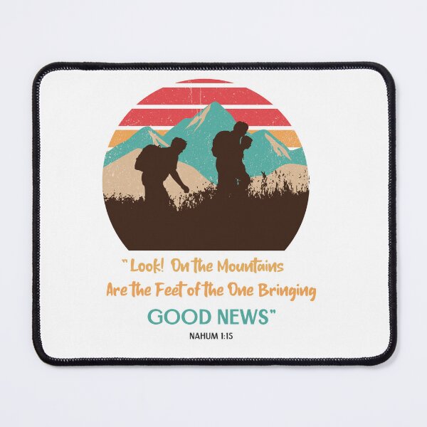 Item preview, "Look! On The Mountains Are The Feet Of The Ones Bringing Good News" designed and sold by Kolcha.