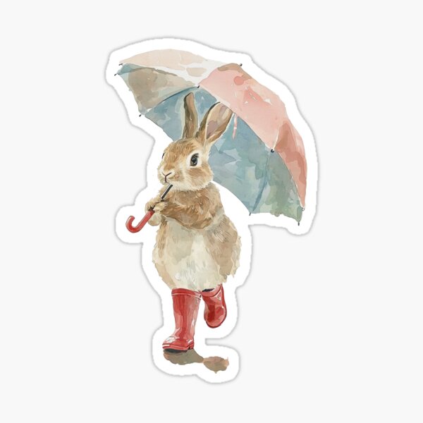 Artikel-Vorschau von Hase im Regen, designt und verkauft von alove926.