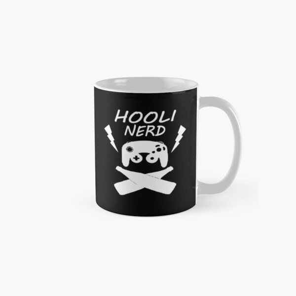 Vista previa del artículo con la obra «Nerd de Hooli», diseñado y vendido por HooliNerd.